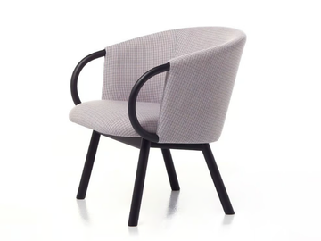 ZANT 04 - Armchair with armrests by Very Wood - view 2
